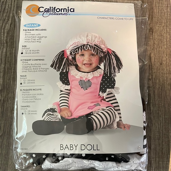 California Costumes Costumes California Costume Baby Doll Size 824 Month Poshmark